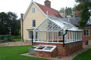 Victorian Greenhouses 8ft x 14ft with coldframe.