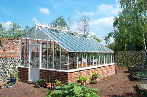 Victorian Green Houses 3/4 span in steel